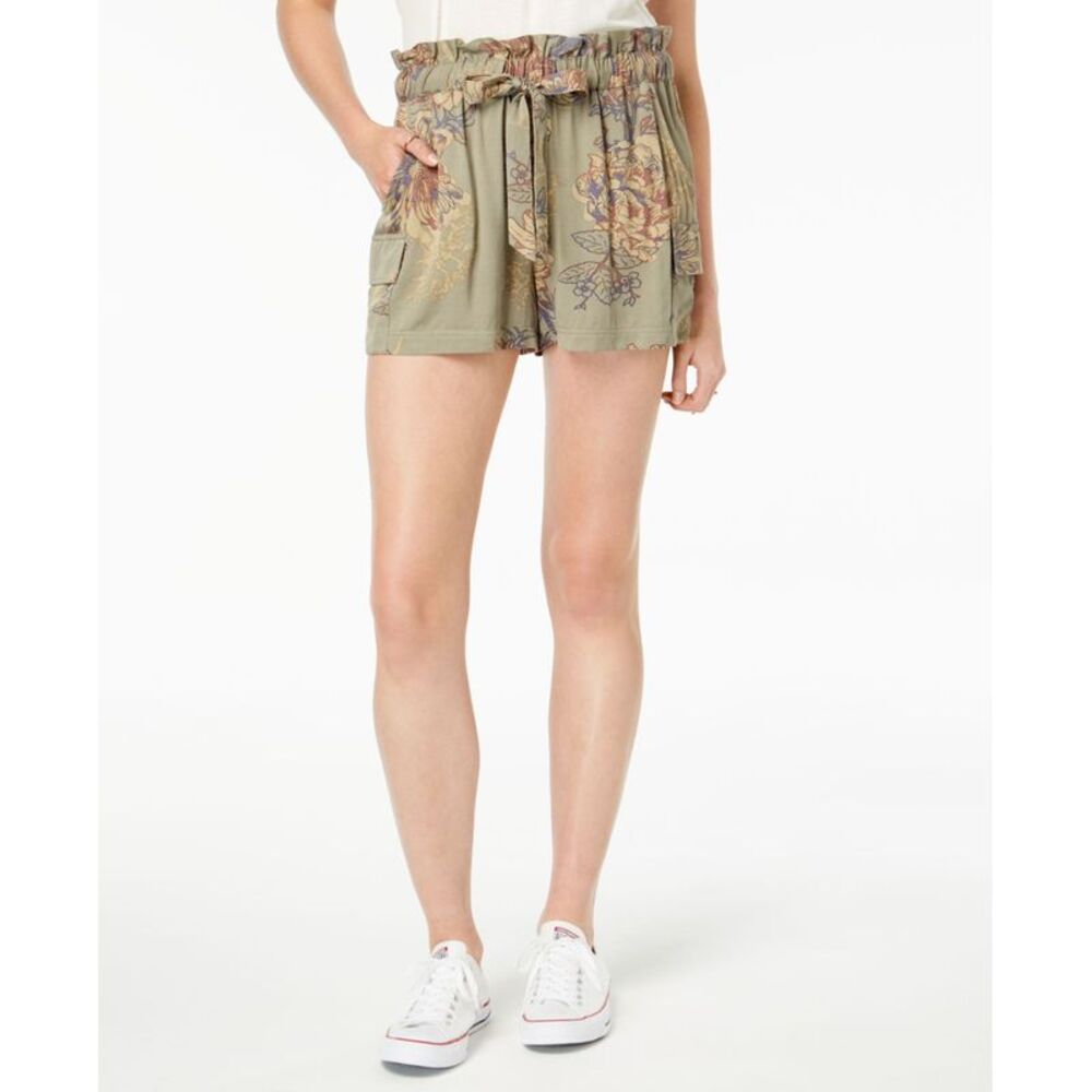 American Rag Juniors Printed Drawstring Cargo Shorts